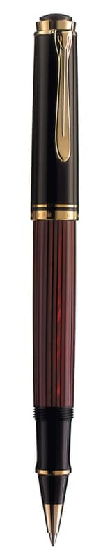 ROLLER SOUVERAN R400 ACCESORII PLACATE AUR NEGRU/ROSU