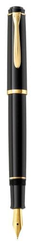 STILOU CLASSIC P200 M PENITA OTEL INOXIDABIL+ACCESORII PLACATE AUR CU PATRON NEGRU