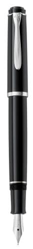 STILOU CLASSIC P205 M PENITA OTEL INOXIDABIL+ACCESORII CROMATE CU PATRON NEGRU