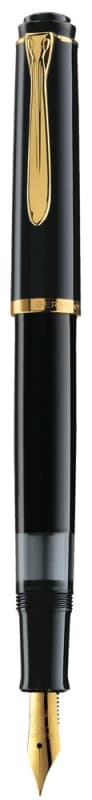 STILOU CLASSIC M200 M PENITA+ACCESORII PLACATE AUR NEGRU