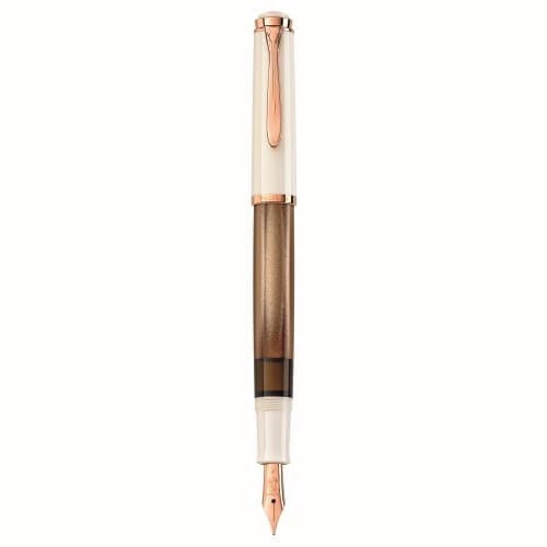 STILOU CLASSIC M200 F EDITIE SPECIALA COPPER ROSE GOLD PENITA OTEL+ACCESORII PLACATE AUR ROZ CUTIE CADOU