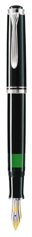 STILOU SOUVERAN M405 B PENITA AUR 14K PLACAT PALADIU NEGRU