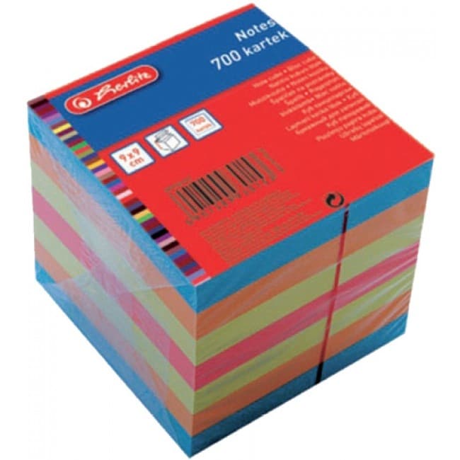 BLOC NOTITE 9X9X9CM 700F COLOR