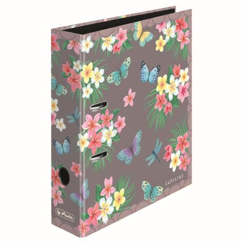 BIBLIORAFT A4 8CM MAX.FILE LADYLIKE BUTTERFLIES
