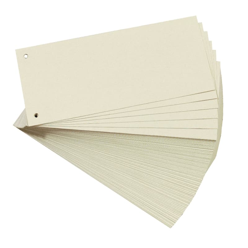 INTERCALATOR CARTON 10.5X24CM SET100 BEJ