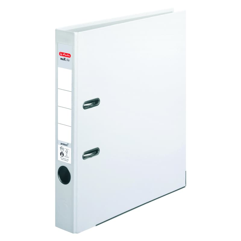 BIBLIORAFT A4 5CM PP ALB HERLITZ