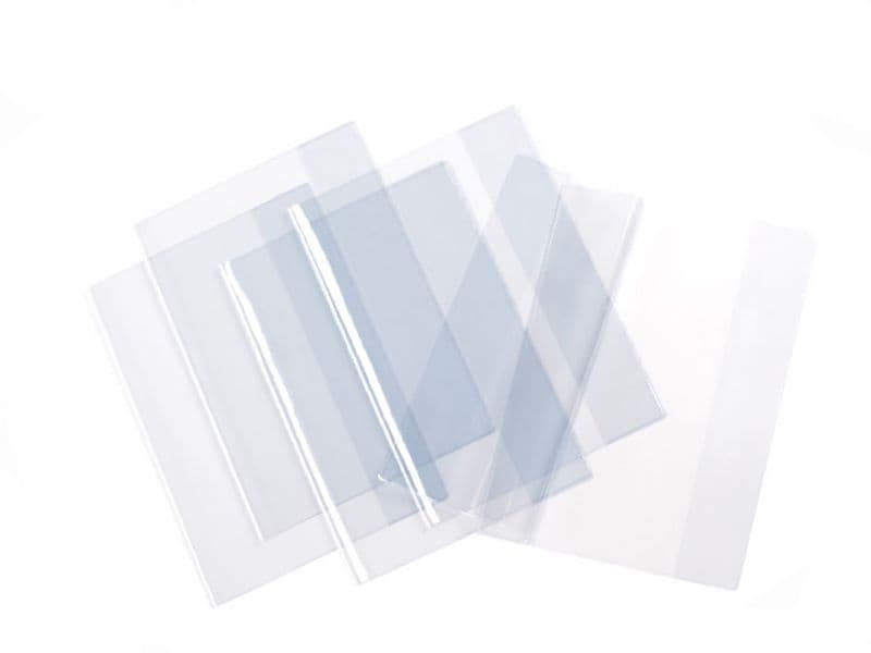 INVELITOARE CARTE 8 35.1X23.9CM PP 110MIC TRANSPARENT