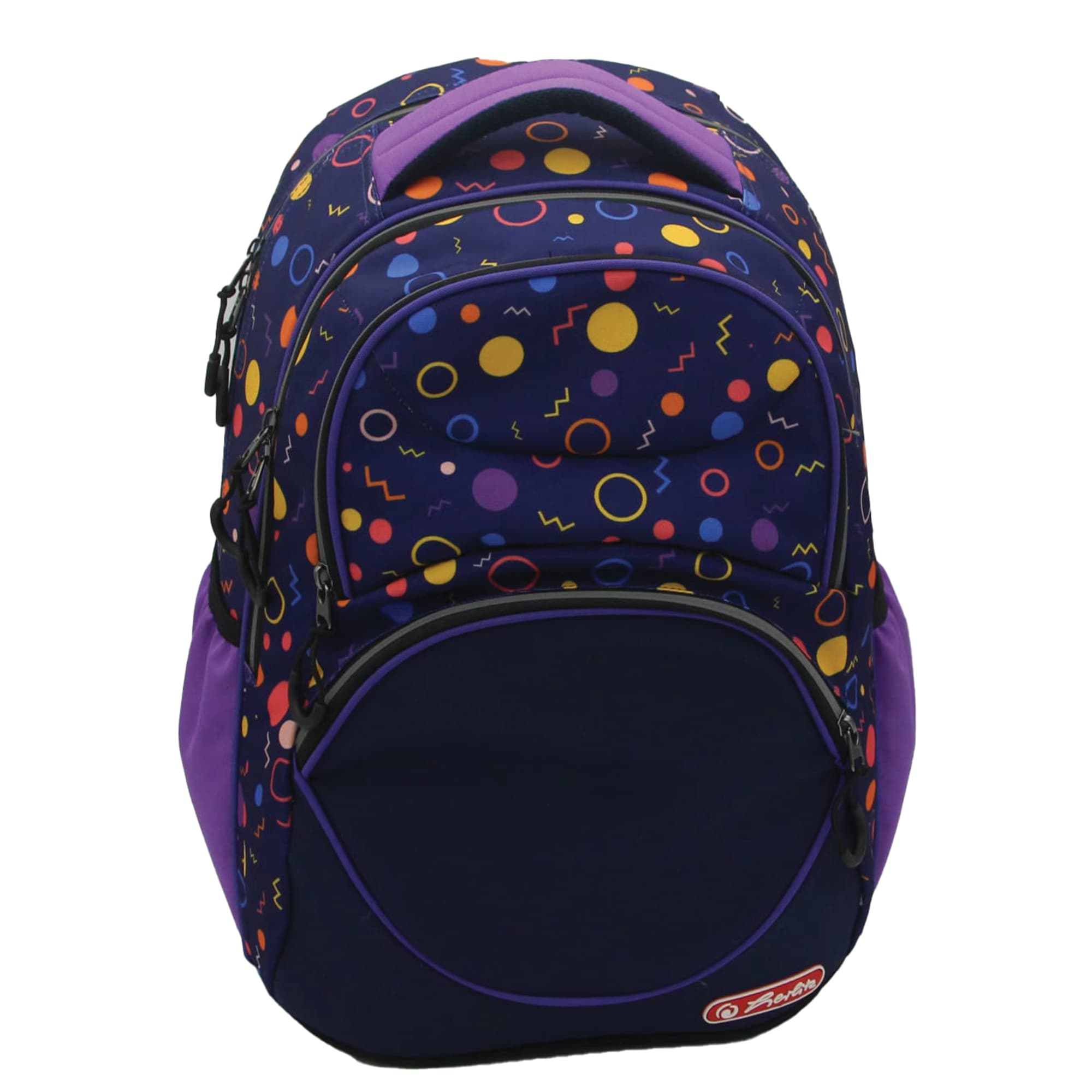 RUCSAC ZIPPER CUBE 43X29X22CM PATTERNS