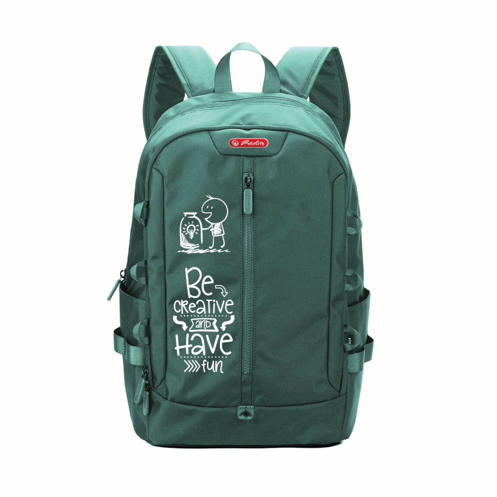 RUCSAC HERLITZ BOOST ANTIGRAVITY 46X32X17CM VERDE