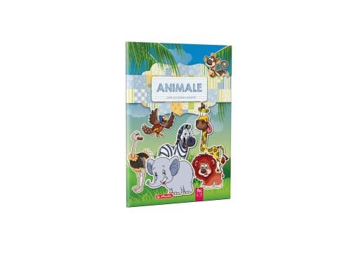 CARTE DE COLORAT A4 24PAG ALFABET CU ANIMALE II