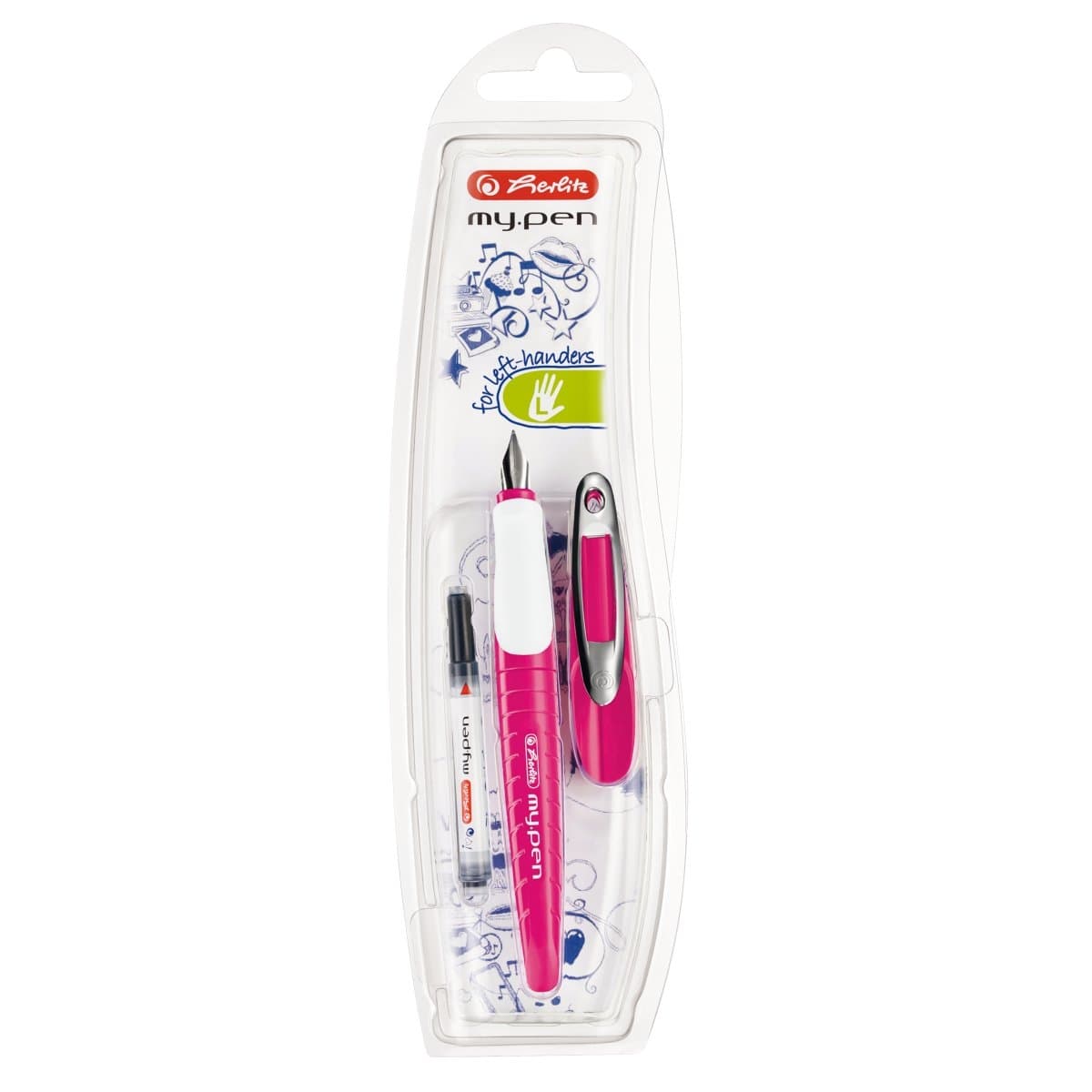 STILOU MY.PEN L STANGACI ROZ/ALB BLISTER