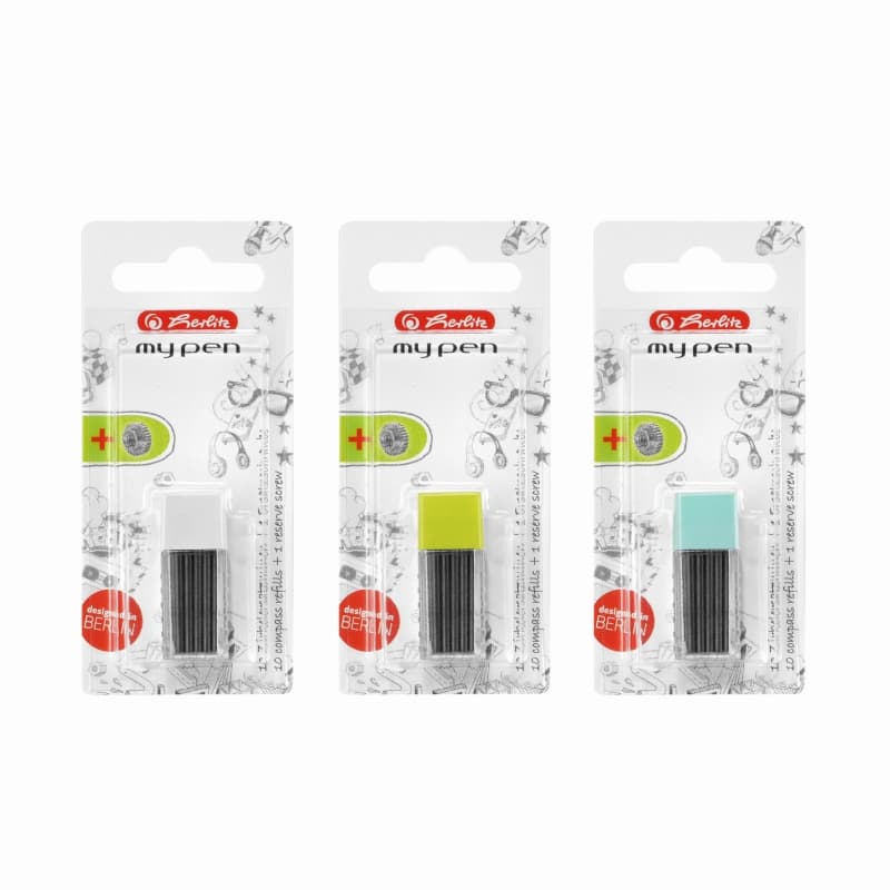 MINA COMPAS MY.PEN SET10 DIVERSE CULORI