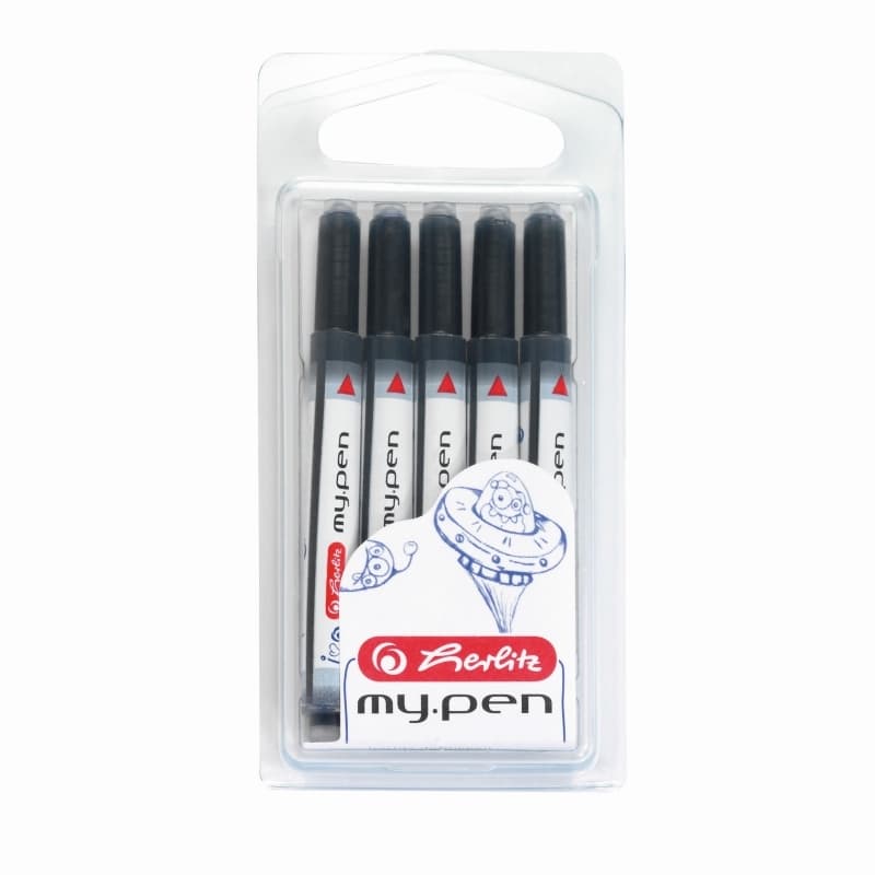 PATROANE CERNEALA MY.PEN ALBASTRU SET5 BLISTER