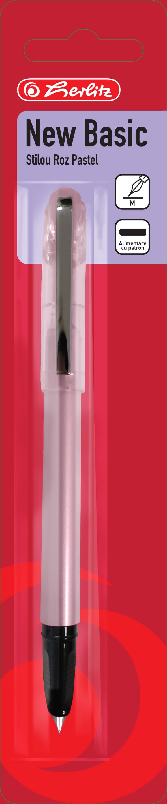 STILOU NEW BASIC M ROZ PASTEL BLISTER