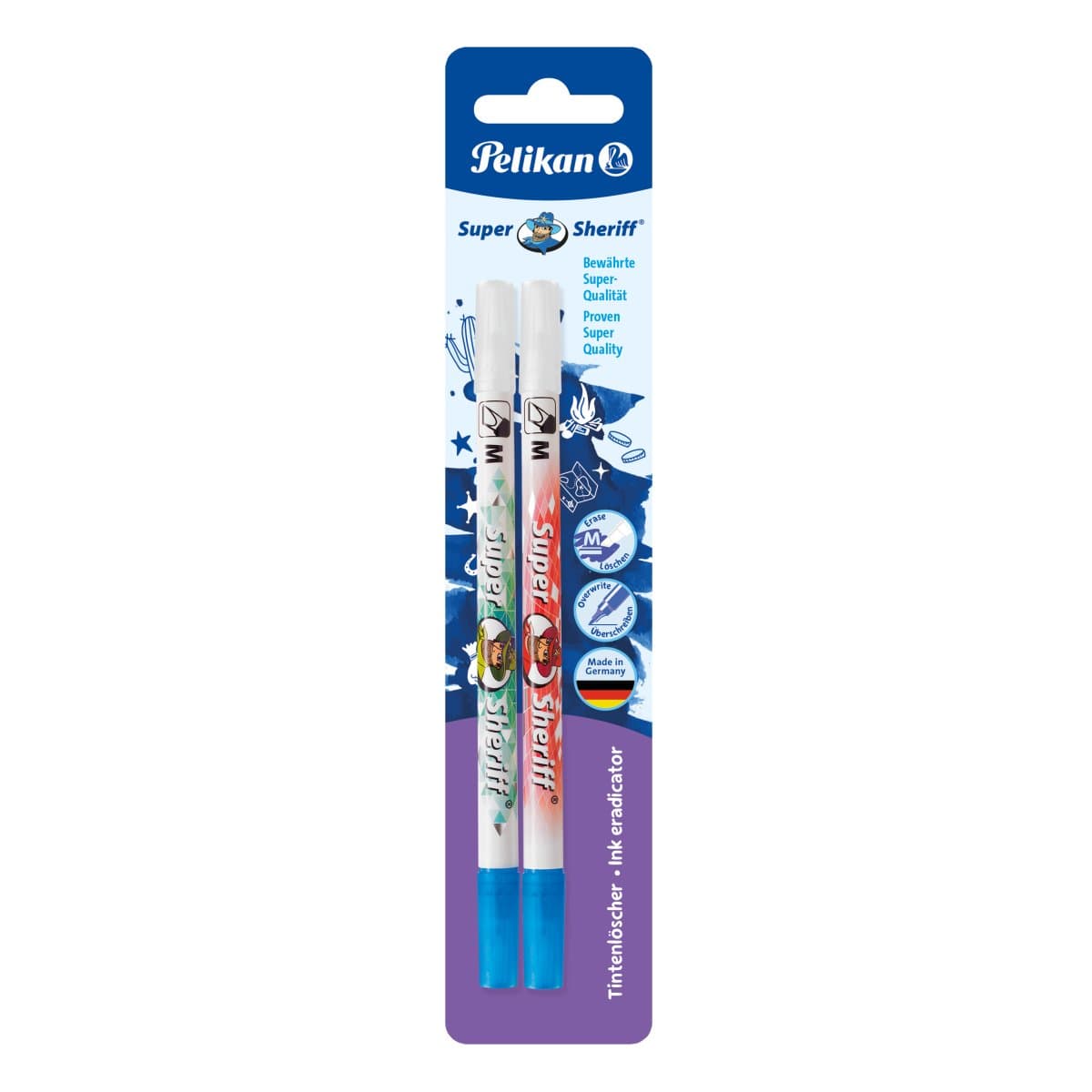 CARIOCA CORECTOARE SUPER SHERIFF M SET2 BLISTER