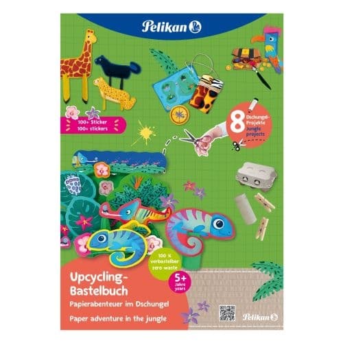 CARTE ACTIVITATI CREATIVE STICKERE A4 32F JUNGLE