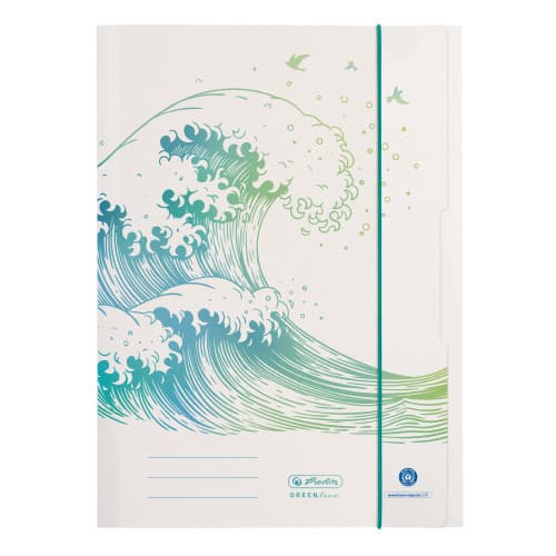 MAPA A4 CARTON FSC� BLUE ANGEL WAVE GREENLINE