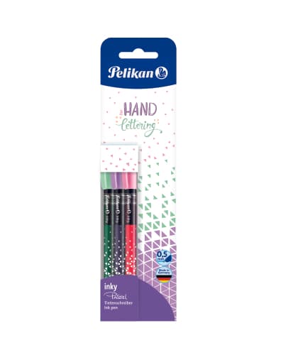 ROLLER INKY PASTEL 273 SET3 CULORI BLISTER