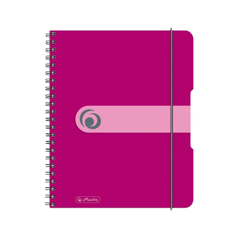 CAIET A5 80F 80G/MP SPIRA PATRATELE EOTG PP FUCSIA OPAC