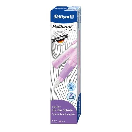 STILOU PELIKANO STRUCTURE M DREPTACI 1 PATRON ROZ DESCHIS CUTIE CARTON