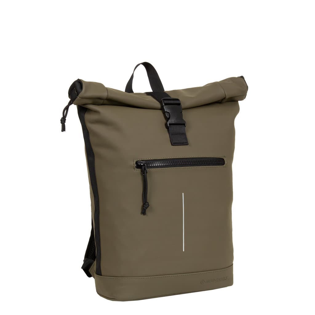 RUCSAC NEW REBELS MART-NEW YORK ROLLTOP 43X30X12CM OLIVE