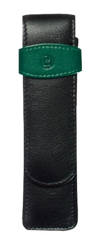 ETUI DE PIELE TG22 2 INSTRUMENTE NEGRU/VERDE