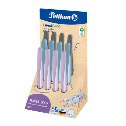 ROLLER TWIST ECO +2 REZERVE CULORI ASORTATE DISPLAY 12BUC