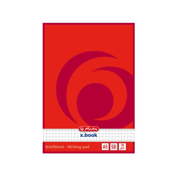 BLOC NOTES A5 50F PATRATELE X.BOOK (0717538)