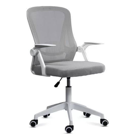 Scaun de birou pentru copii din mesh OFF 433 gri