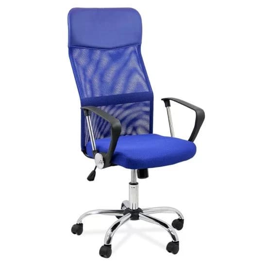Scaun birou ergonomic OFF 907 albastru