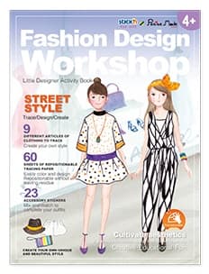 Carte creativa Stick'n Little Designer Activity book - Street Style