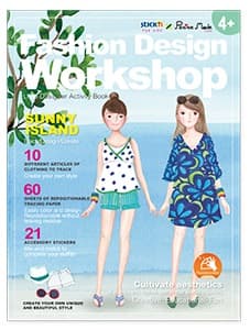 Carte creativa Stick'n Little Designer Activity book - Sunny Island