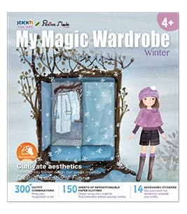 Carte creativa Stick'n My Magic Wardrobe - iarna