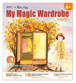 Carte creativa Stick'n My Magic Wardrobe - toamna