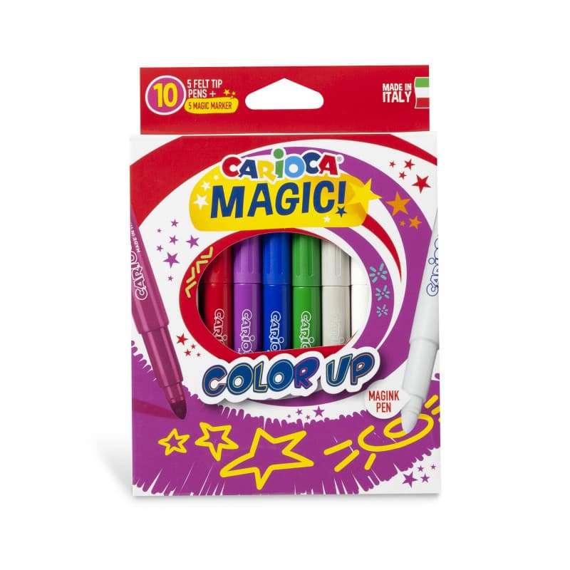 Carioca, varf 6 mm, 10 buc/cutie, CARIOCA Magic Color