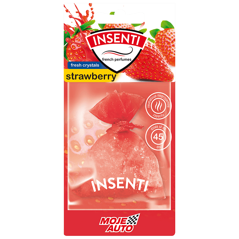 Air Freshener INSENTI Fresh Crystals - strawberry, 20g