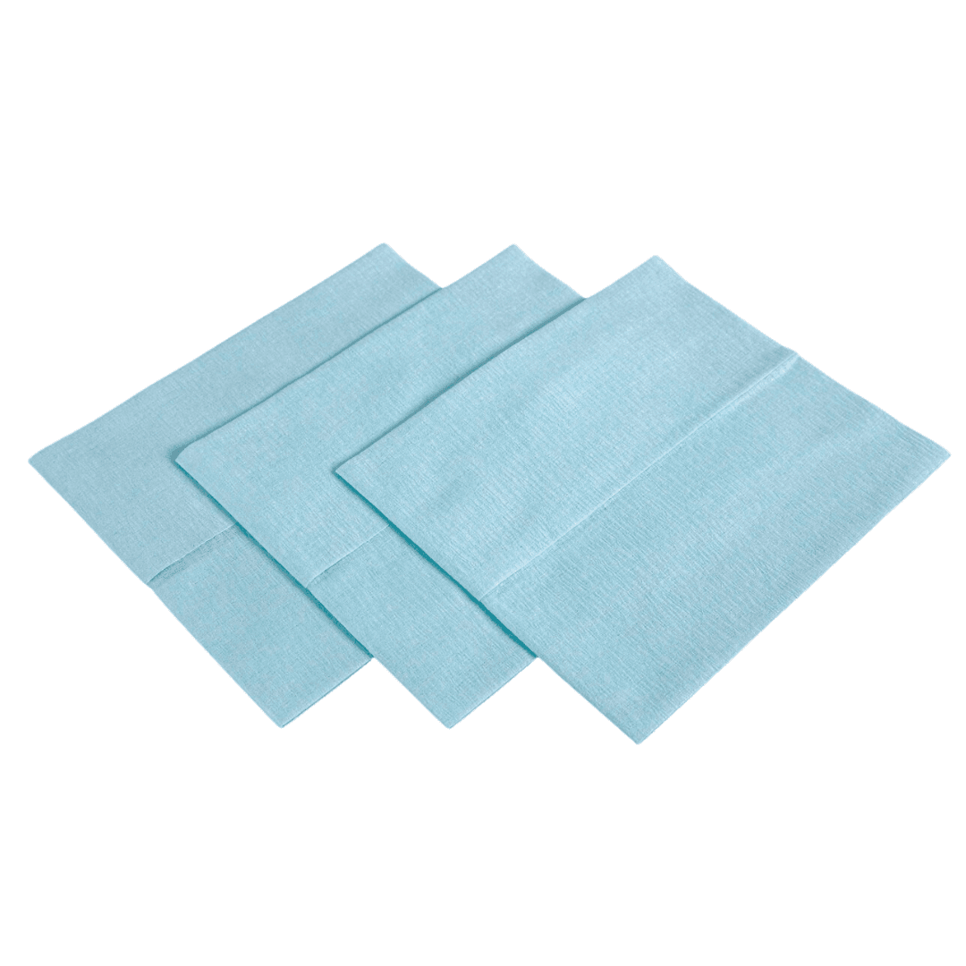 Lavete profesionale pentru Horeca, industrie, suprafata creponata, 38 x 28 cm, 400buc/rola - turcoaz