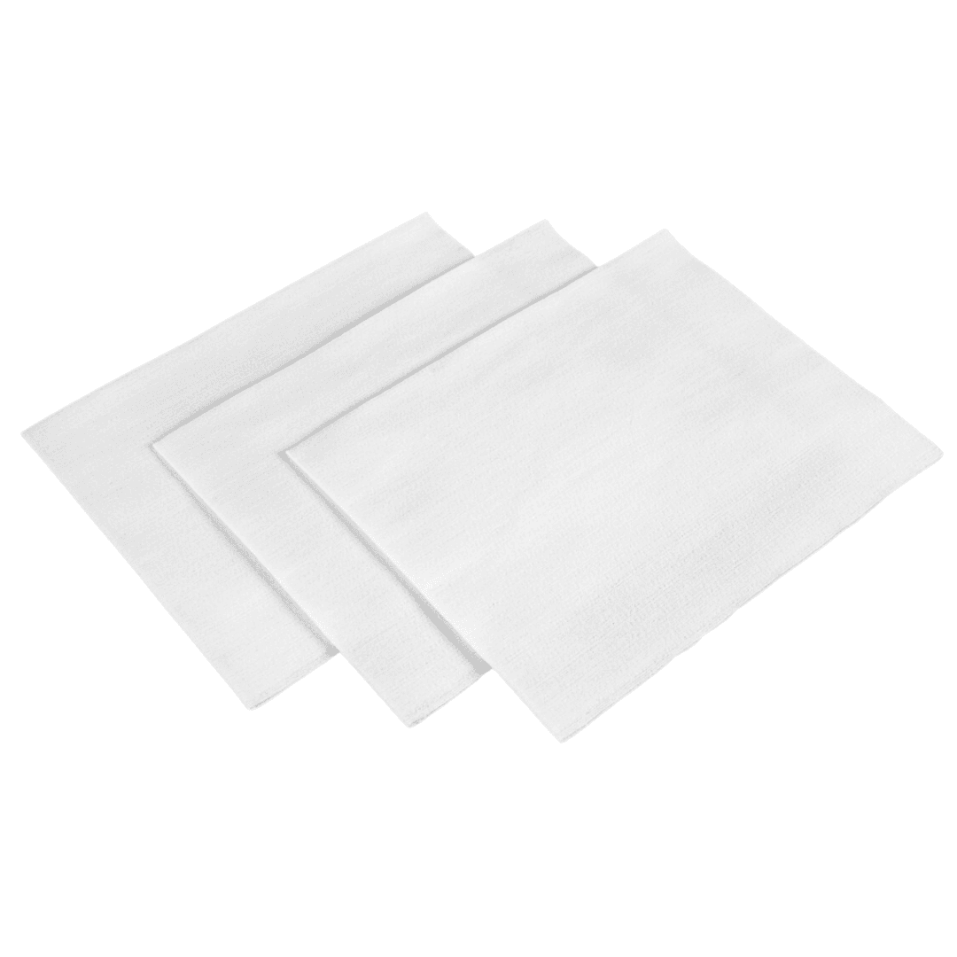 Lavete profesionale pentru Horeca, industrie, suprafata creponata, 39 x 30.5 cm, 500buc/rola - albe