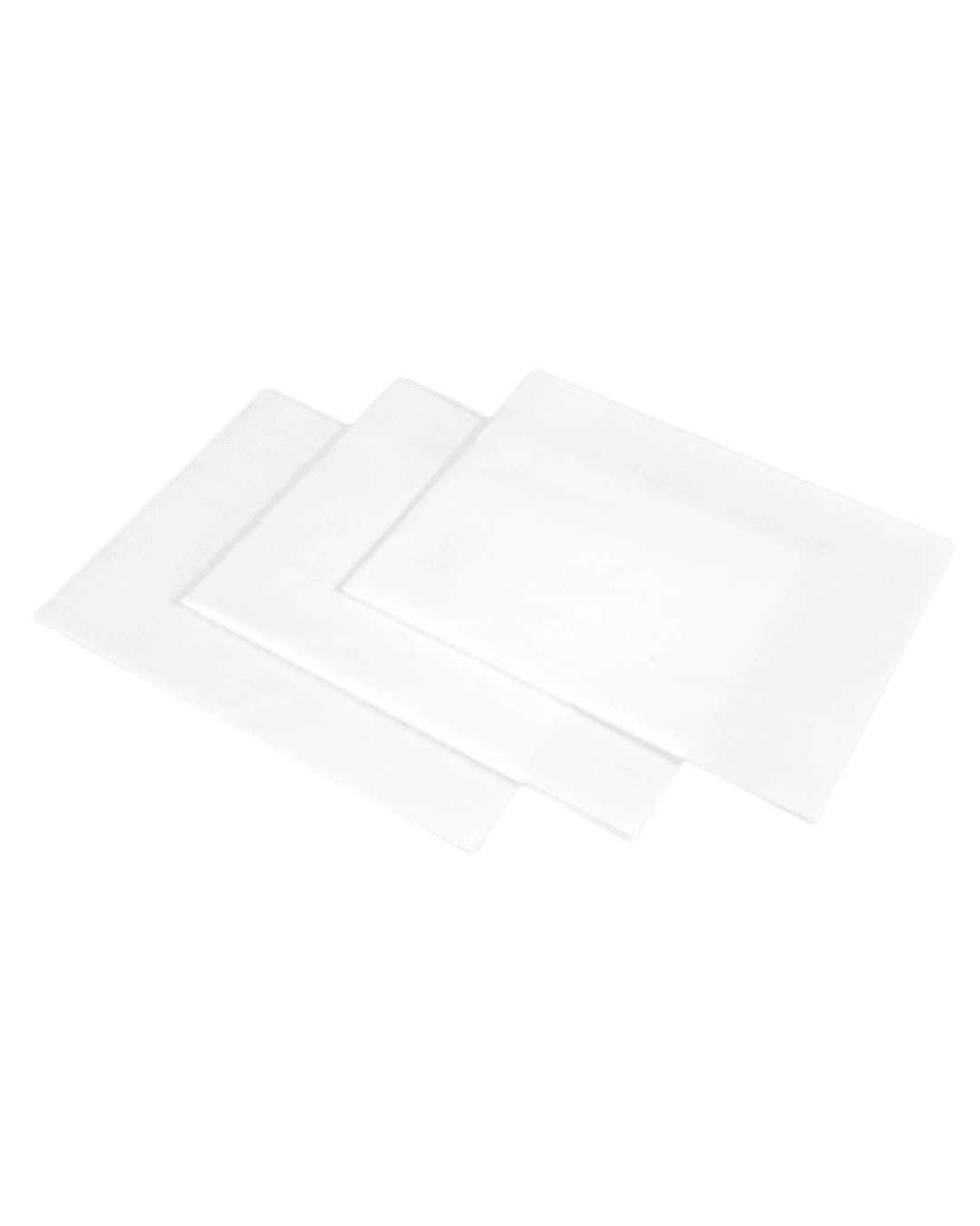 Lavete profesionale pentru Horeca, industrie, suprafata neteda, 40 x 30 cm, 50 buc/pachet - albe