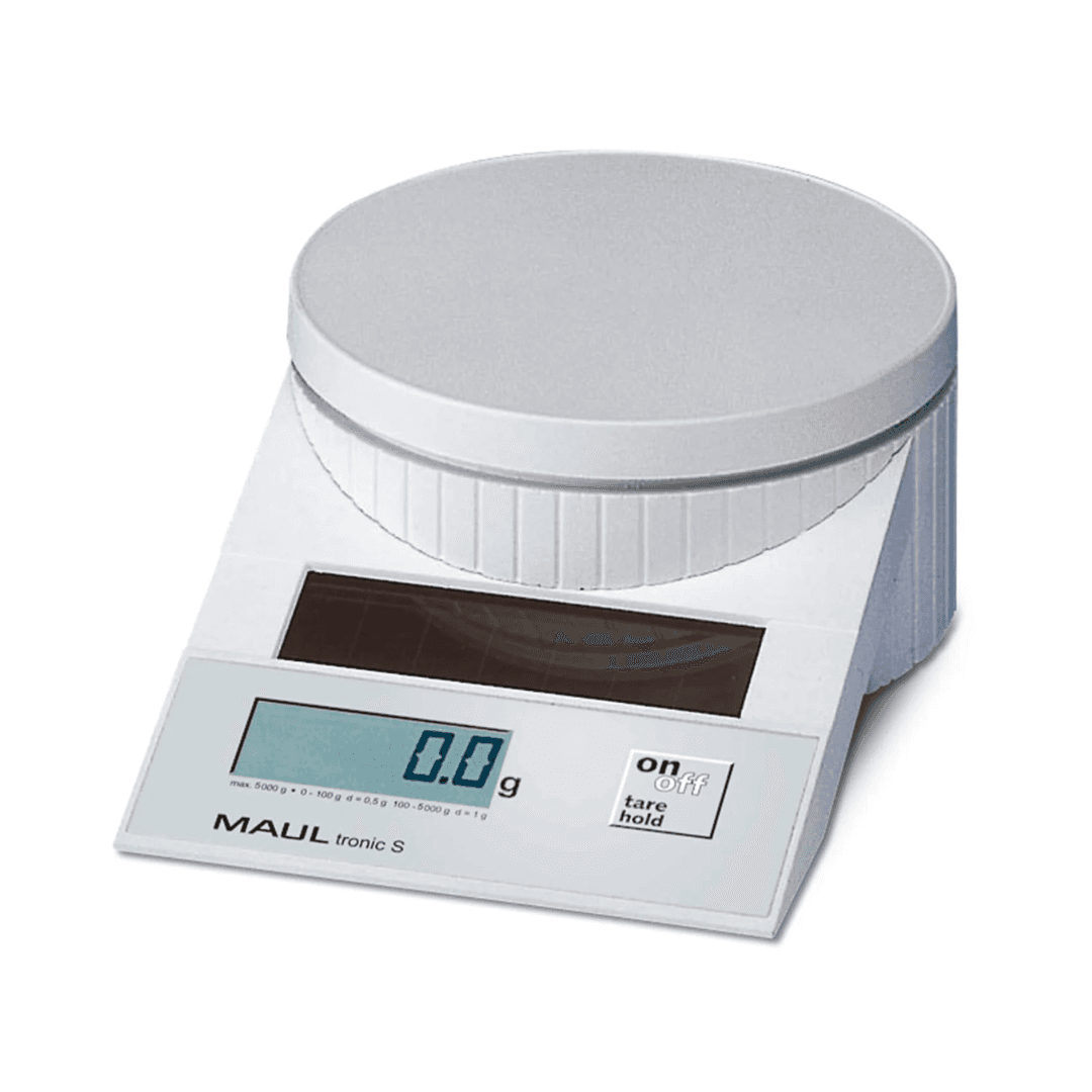 Cantar pentru corespondenta, solar, MAUL tronic S, 5000 g - alb