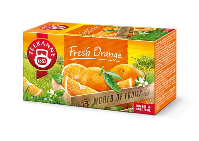 Ceai TEEKANNE, Fresh Orange, 20 plicuri/cutie