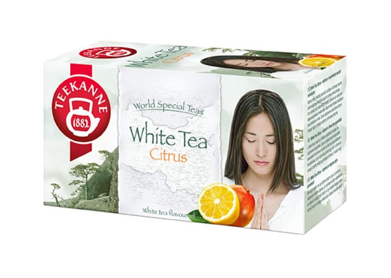 Ceai TEEKANNE, White Tea Citrus, 20 plicuri/cutie