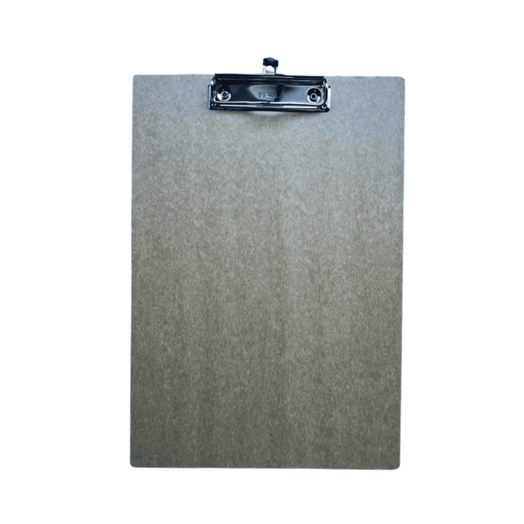 Clipboard simplu A4, din carton dur, MAUL Balance - maro