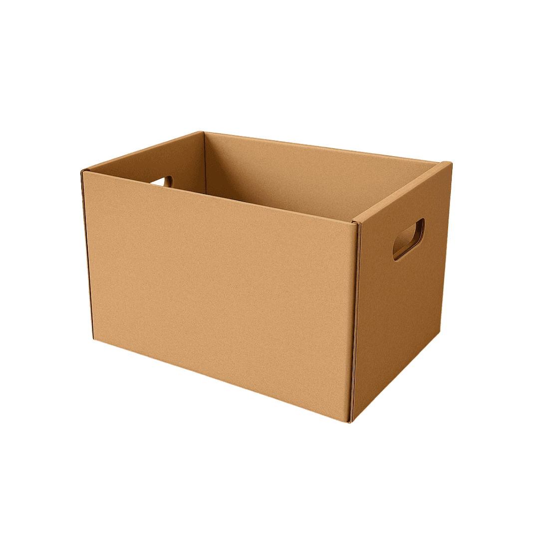 Container arhivare pentru 4 bibliorafturi, 345x245x302 mm