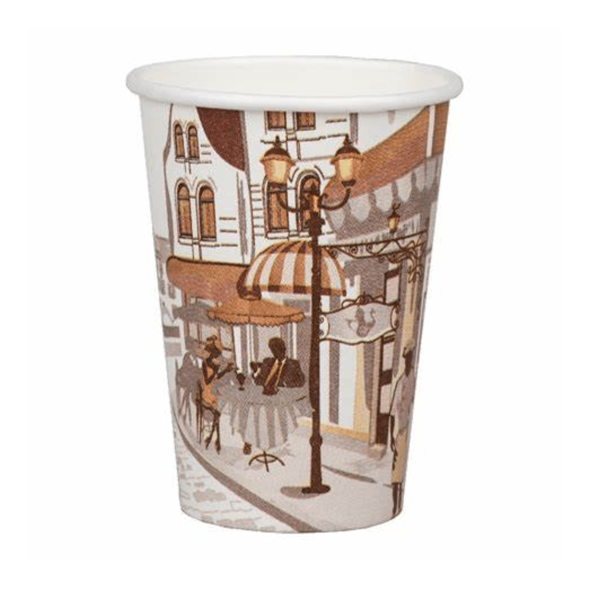 Pahare color City, 7 oz, 50 buc/set