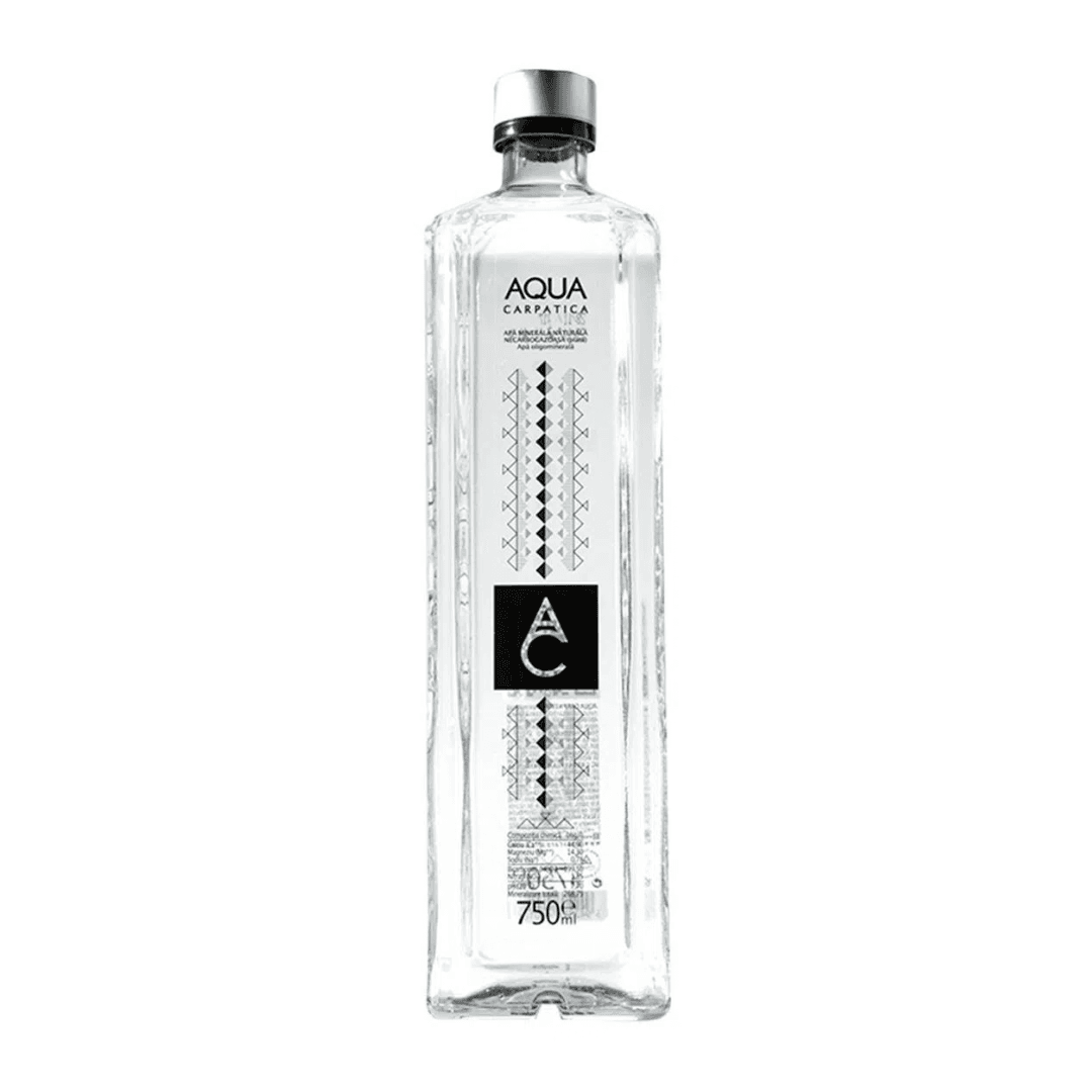 Apa plata sticla Aqua Carpatica 0.75 L, 6 buc/bax