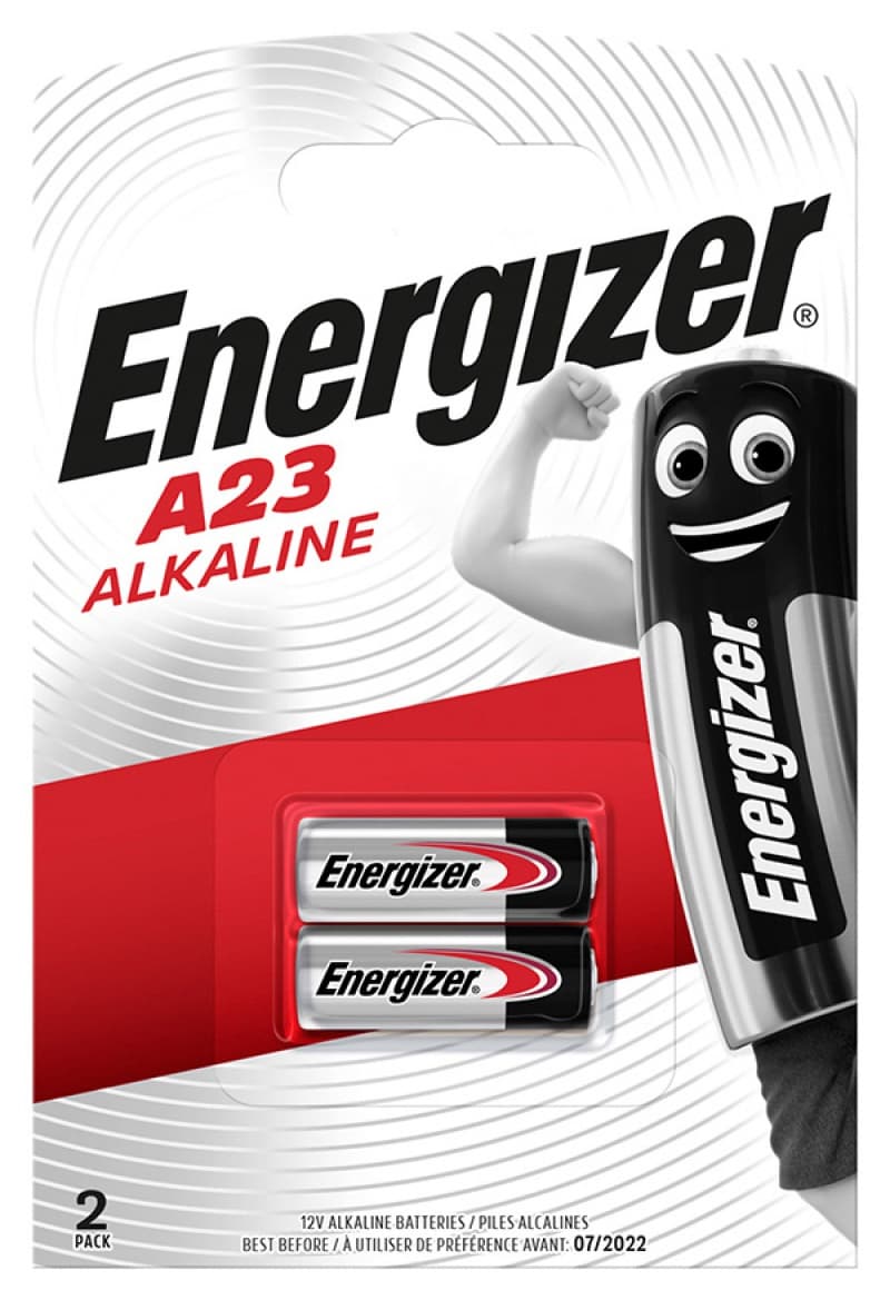 Baterii alkaline ENERGIZER A23, E23A, 2 buc/set