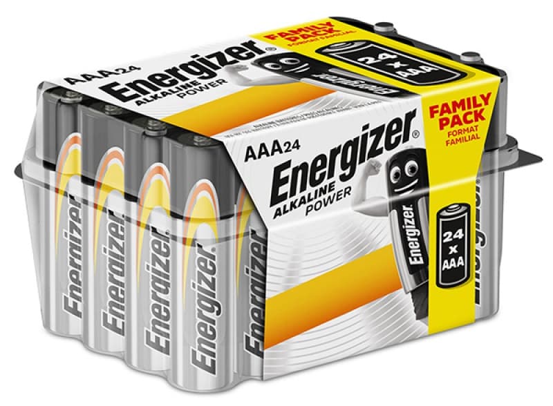 Baterii alkaline ENERGIZER AAA, 24 buc/set