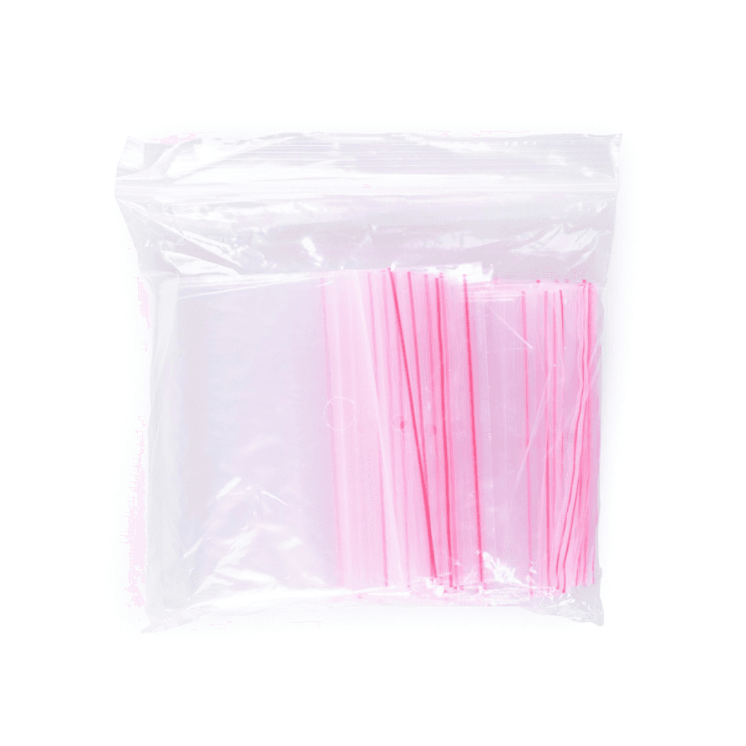 Pungi plastic cu fermoar pt sigilare, 100x150mm, 40microni, 100buc/set, Office Products-transparente