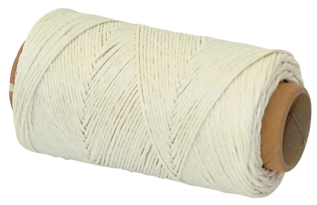 Sfoara ceruita, 220m, 100gr/ghem, rezistenta crescuta, Q-Connect - culoare alba